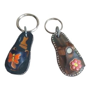 To Leather Key Chains